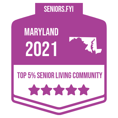 Top 5% Senior Living Community in 2021