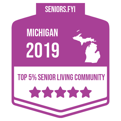 Top 5% Senior Living Community in 2019