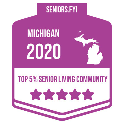 Top 5% Senior Living Community in 2020
