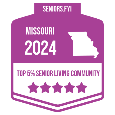 Top 5% Senior Living Community in 2024