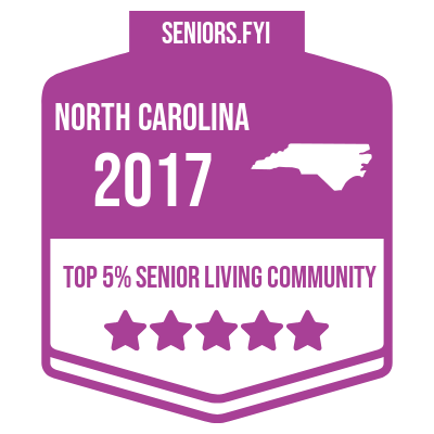 Top 5% Senior Living Community in 2017