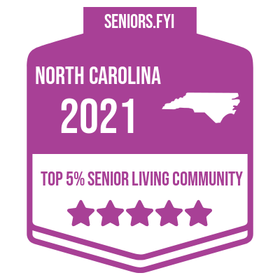 Top 5% Senior Living Community in 2021