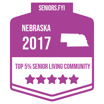 Top 5% Senior Living Community in 2017