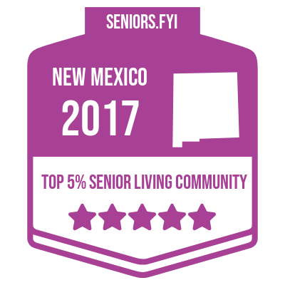 Top 5% Senior Living Community in 2017