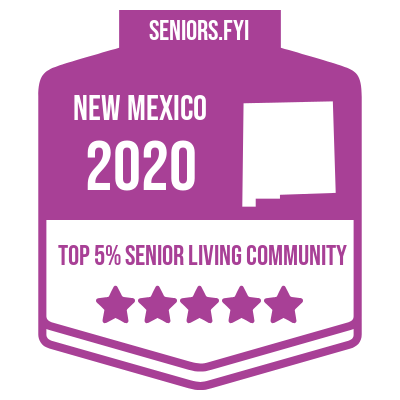 Top 5% Senior Living Community in 2020