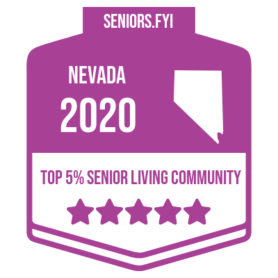 Top 5% Senior Living Community in 2020