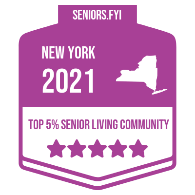 Top 5% Senior Living Community in 2021