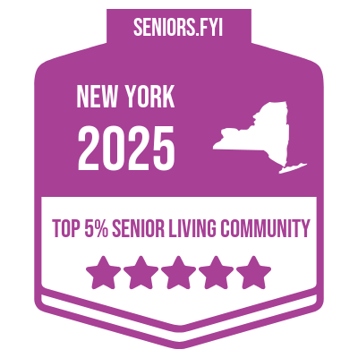 Top 5% Senior Living Community in 2025