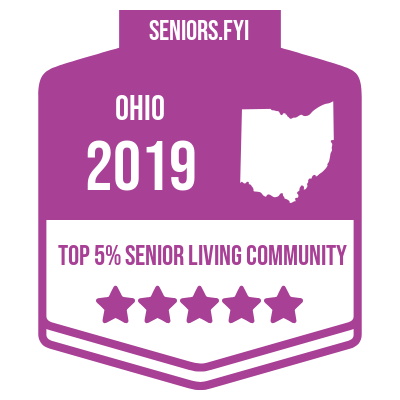 Top 5% Senior Living Community in 2019
