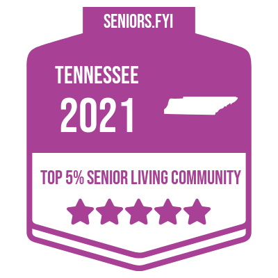 Top 5% Senior Living Community in 2021