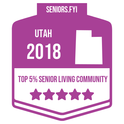Top 5% Senior Living Community in 2018
