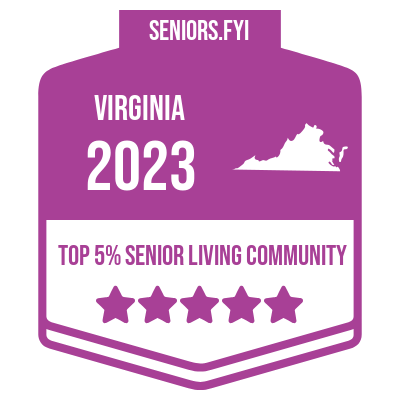 Top 5% Senior Living Community in 2023
