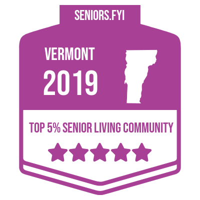 Top 5% Senior Living Community in 2019