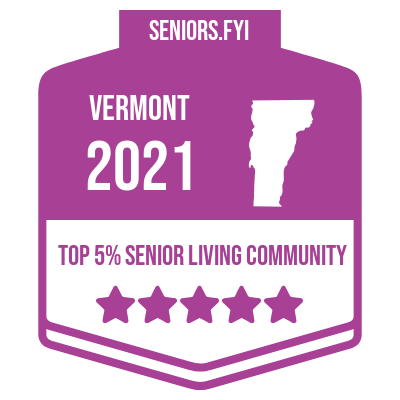 Top 5% Senior Living Community in 2021