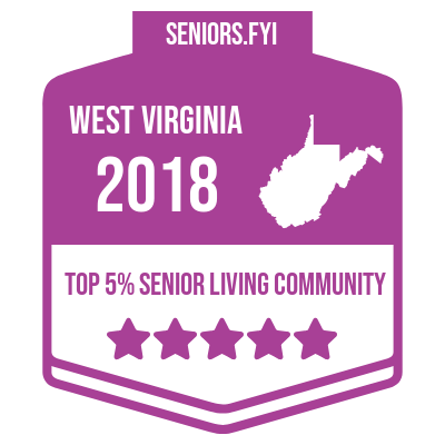 Top 5% Senior Living Community in 2018