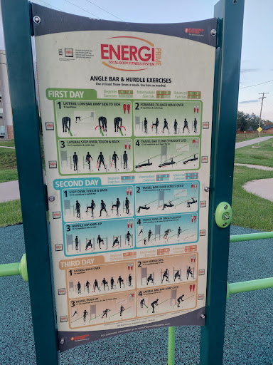 A guide displaying various outdoor exercise routines to promote fitness and energy.
