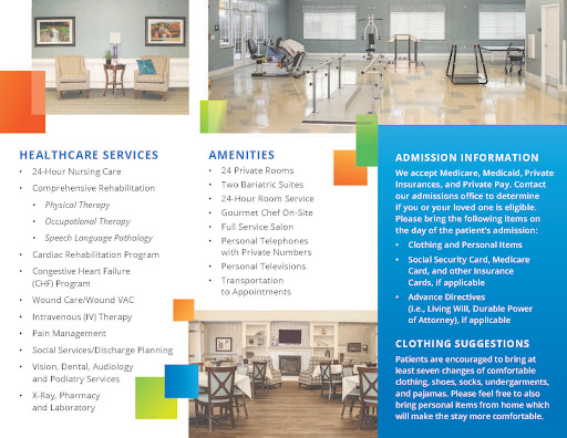 Overview of senior living services and amenities offered.