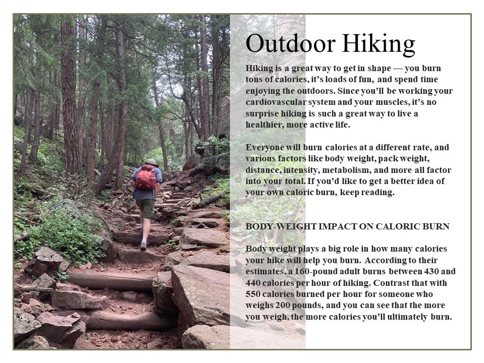 A guide to outdoor hiking benefits and tips in a forest setting.