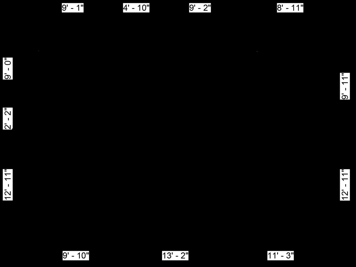 An image with a black background and white timestamps along the edges.