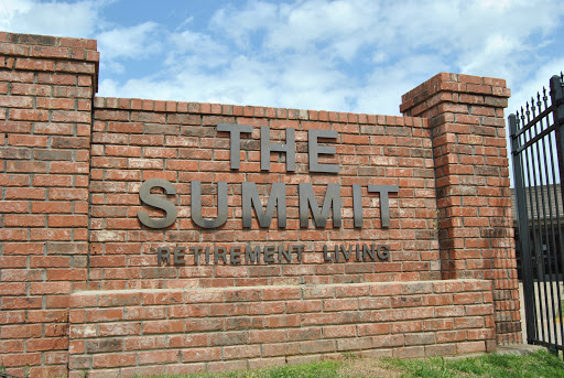 Entrance sign for The Summit Retirement Living.
