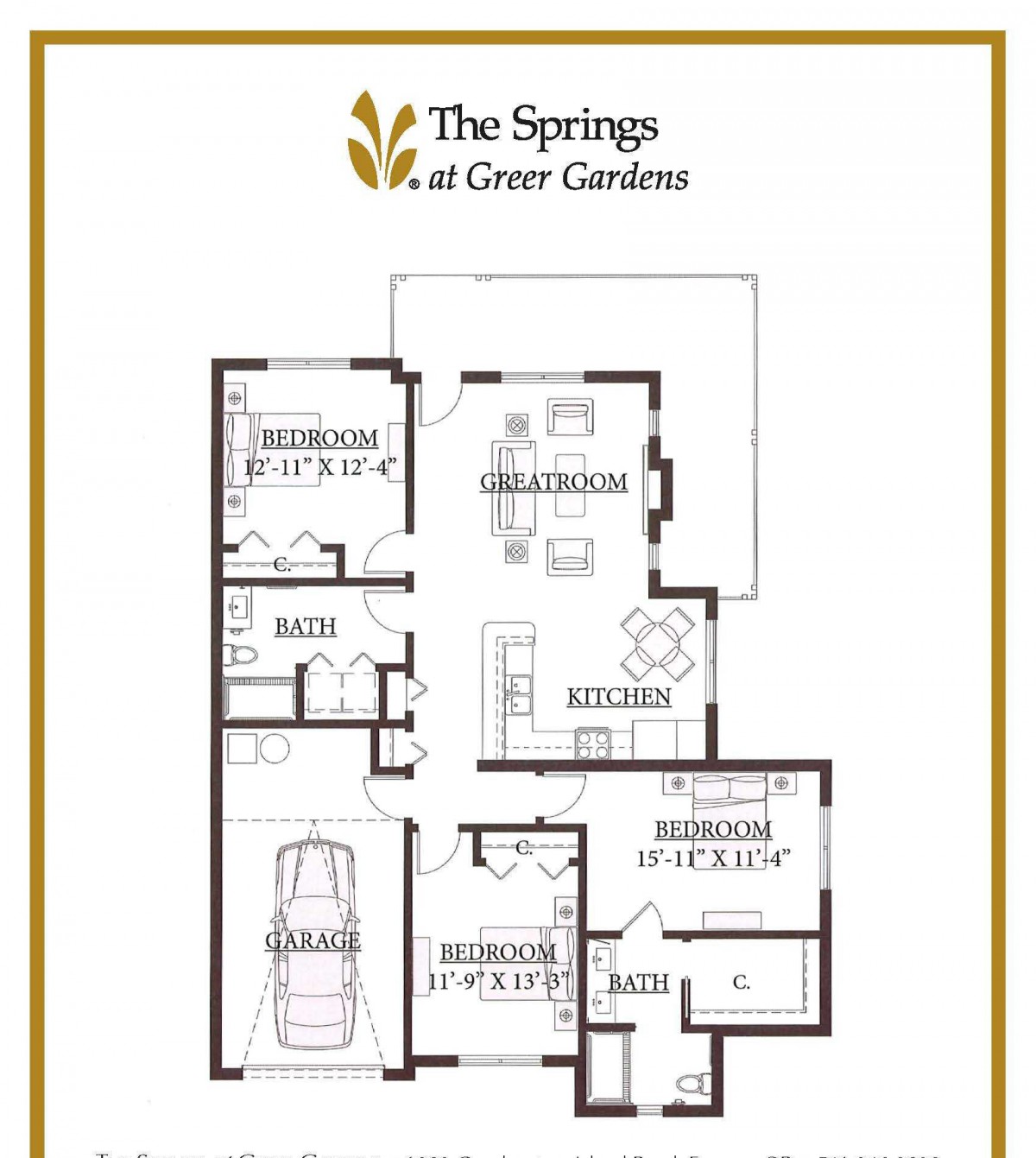 Floor plan of a residential home with detailed room layout.