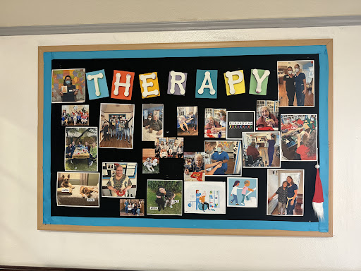 A vibrant collage celebrating the various aspects of therapy and community engagement.