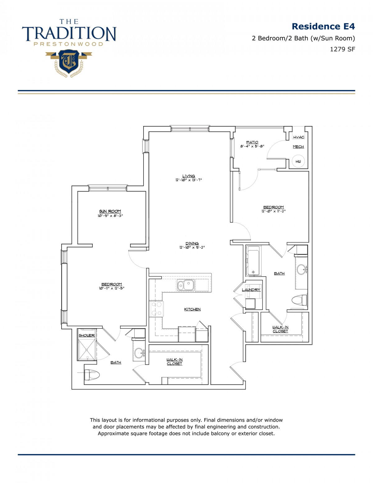 An architectural floor plan showing the layout of a house.