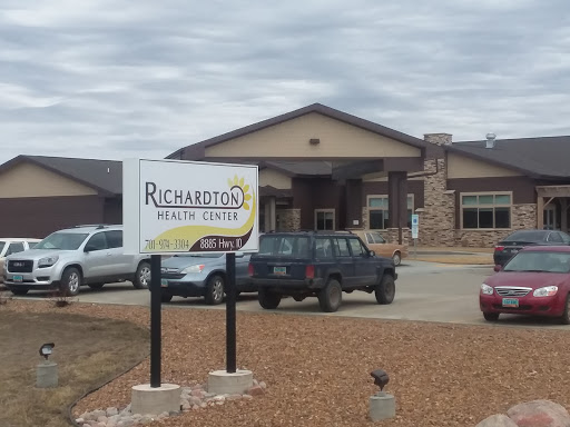 Richardton Medical Center, a healthcare facility with ample parking space.