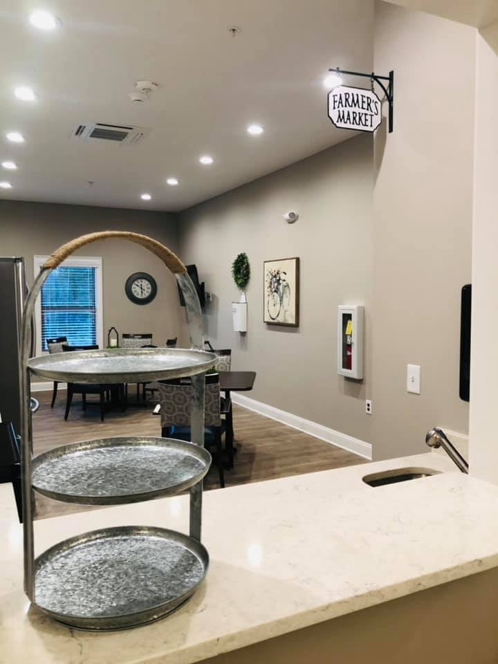 A modern, minimalist kitchen with clean and organized decor.