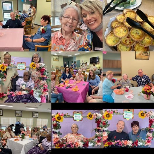 A joyful family gathering with multiple generations celebrating together.