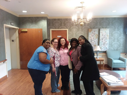 A joyful moment shared among friends.