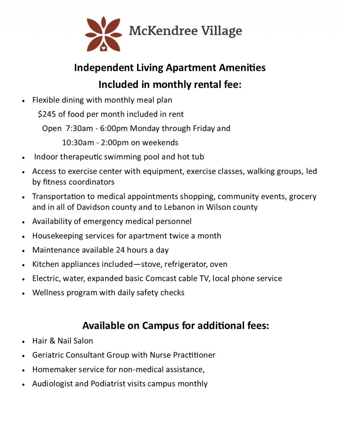 McKendree Village