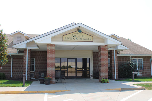 A view of the front entrance of a healthcare facility.