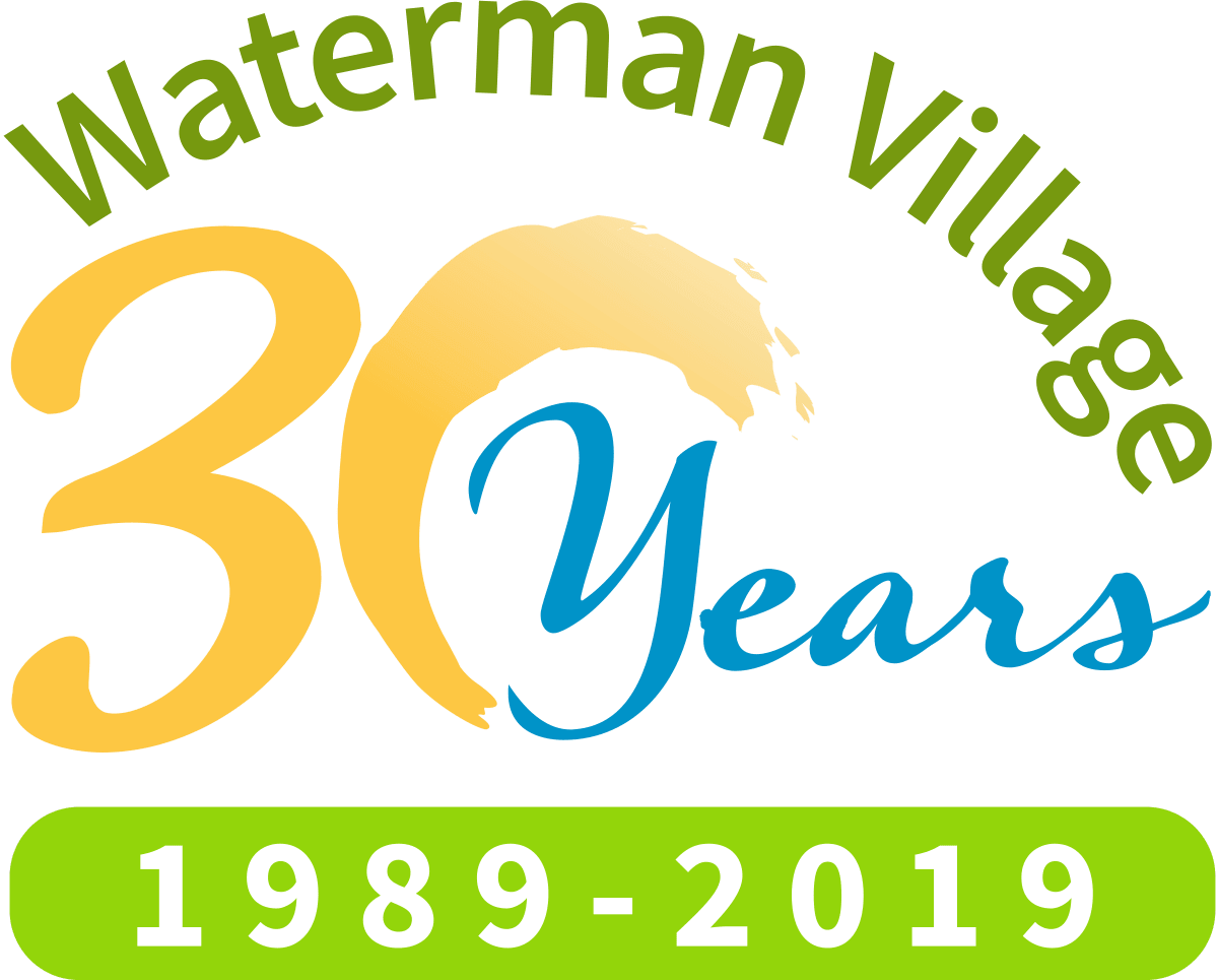 Waterman Village celebrates its 30th anniversary from 1989 to 2019.
