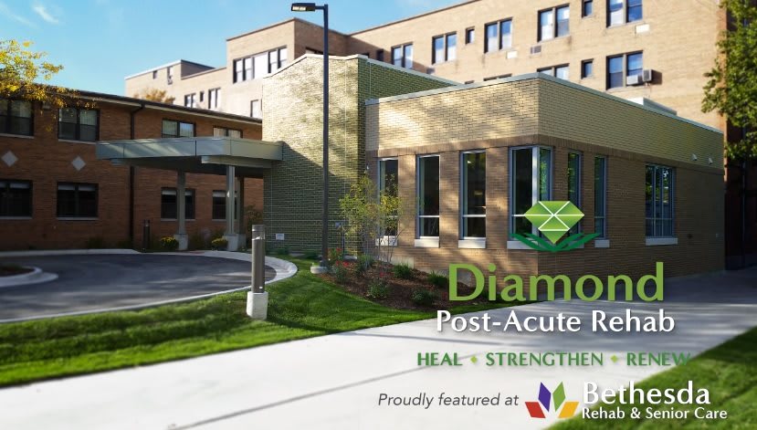 Diamond Post-Acute Rehabilitation Facility exterior view.