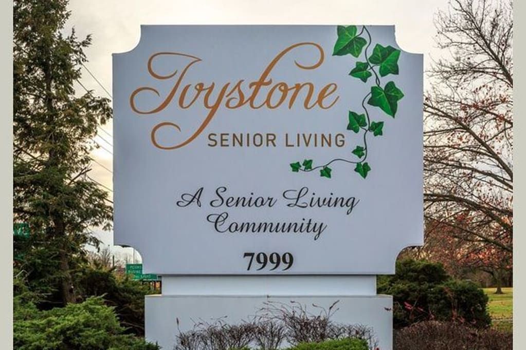 Sign for Ivystone Senior Living Community