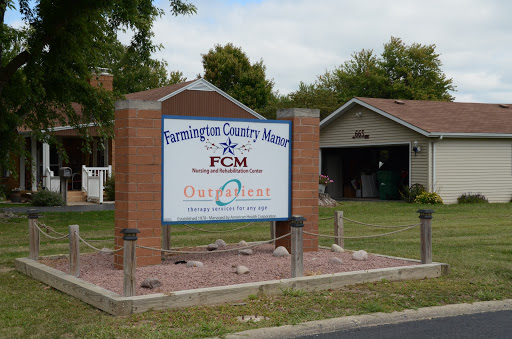Entrance sign for Furring County Resort, providing community information.