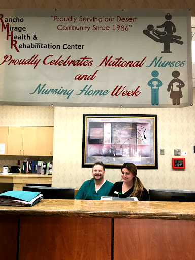 Staff at the Health & Rehabilitation Center celebrating National Nursing Home Week.