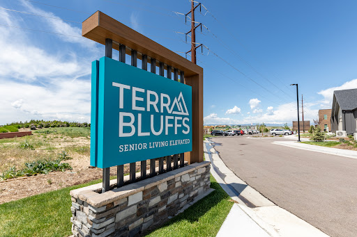 Welcome to Terra Bluffs, a residential development.