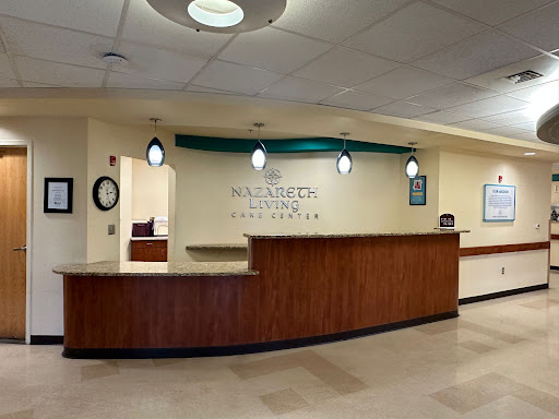A welcoming reception area in a healthcare facility.