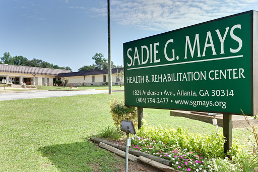 Exterior view of the Sadie G. Mauldin Health & Rehabilitation Center in Atlanta, Georgia.
