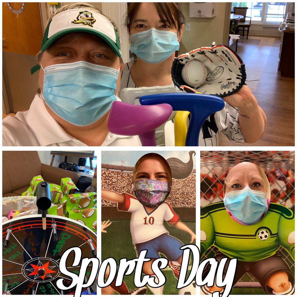 Celebrating Sports Day with games and enthusiasm!