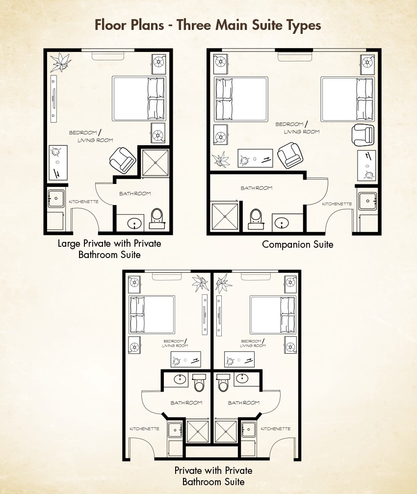 Interior or resident area view