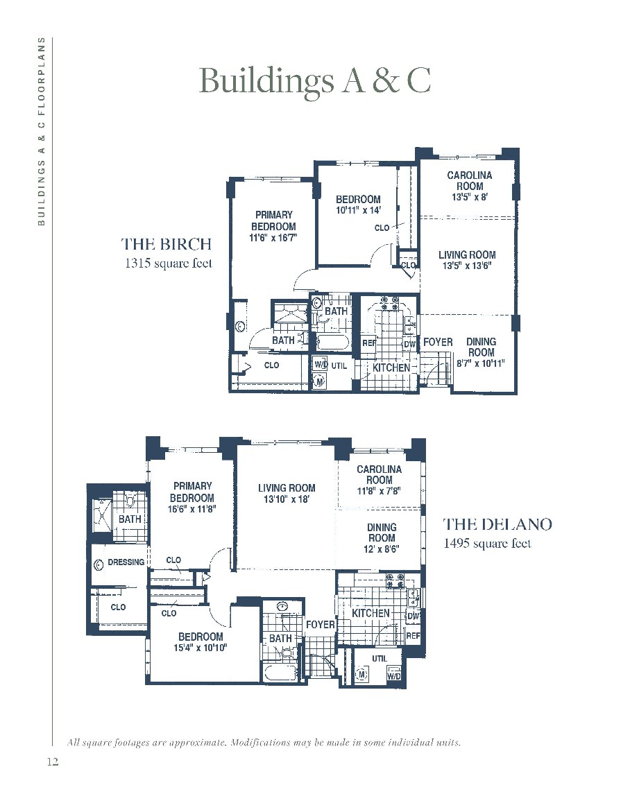 A detailed floor plan of an apartment showcasing two levels with labeled rooms and dimensions.