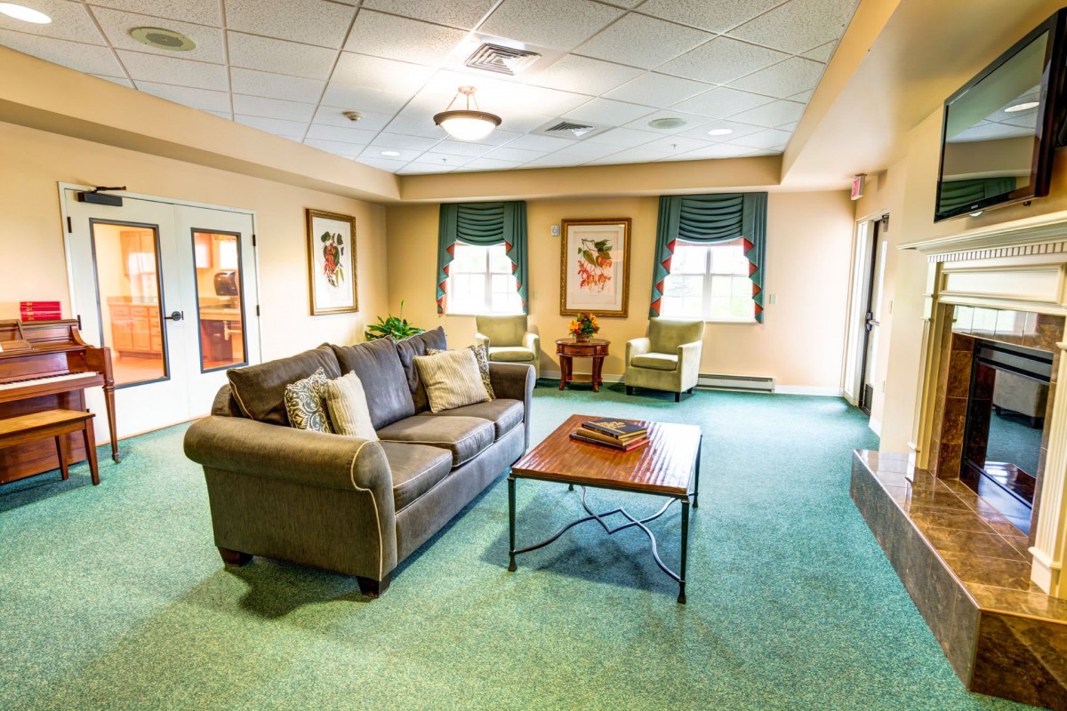 A cozy living room with a comfortable sofa and stylish decor.