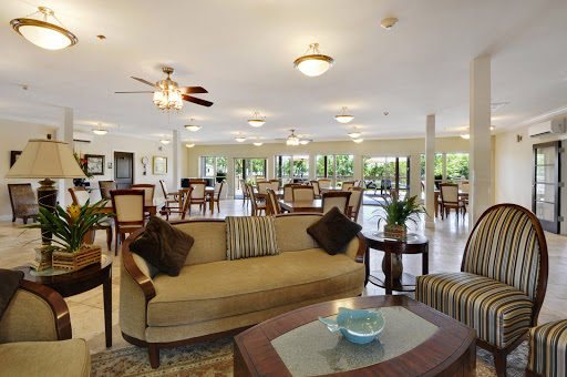 A bright and inviting living area designed for relaxation and socializing.