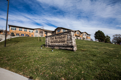 The Retreat Assisted Living Center welcomes visitors with its picturesque surroundings.