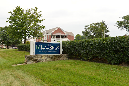 Welcome to The Laurels, a community-focused facility amidst lush greenery.