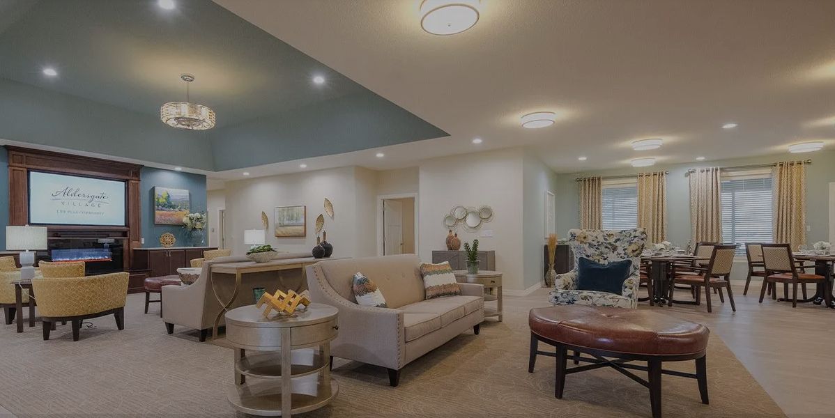 A modern living room with elegant furniture and stylish decor.