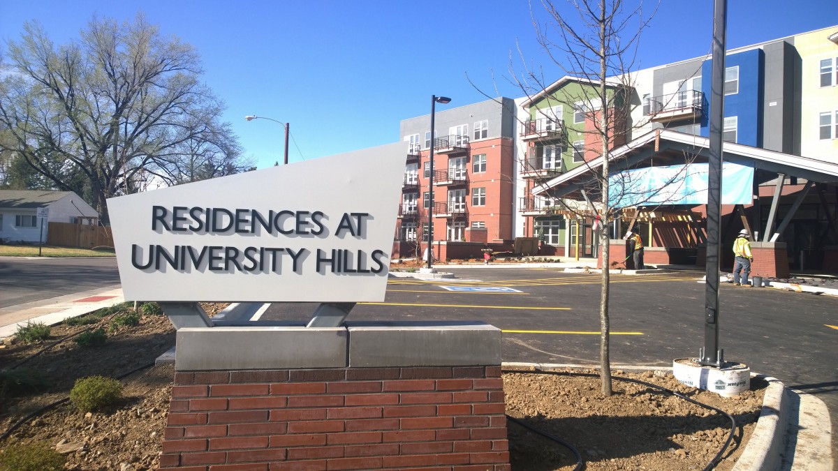 Residences at University Hills,  Senior Residences for those 62+
